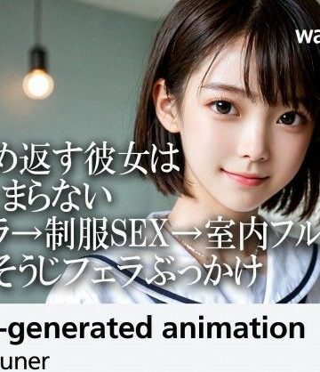 【無料エロ漫画】【35分HD】見つめ返す彼女はもう止まらない──胸チラ→制服SEX→室内フルコース→おそうじフェラぶっかけ｜d_702984