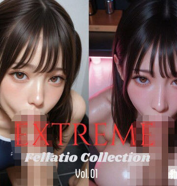 【無料エロ漫画】2.9次元AI美女 PORTRAIT EXTREME Fellatio Collection VOL.01 AI SEX 動画集｜d_741789