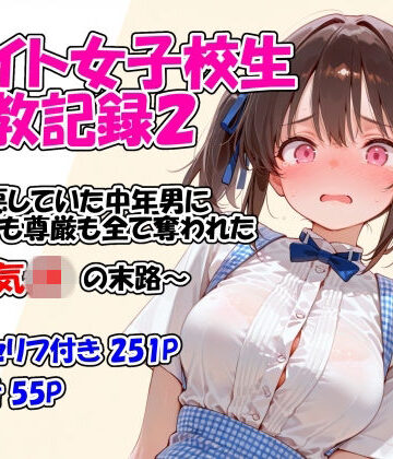 【無料エロ漫画】バイト女子校生調教記録2〜嫌悪していた中年男に身体も尊厳も全て奪われた生意気JKの末路〜｜d_761166