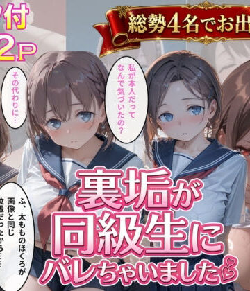 【無料エロ漫画】裏垢が同級生にバレちゃいました｜d_764878