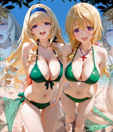 【無料エロ漫画】ビーチで出会った美女をナンパしてメス堕ちさせた話 I○｜d_767505