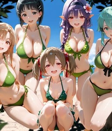 【無料エロ漫画】ビーチで出会った美女をナンパしてメス堕ちさせた話 S○O｜d_767510