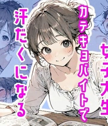 【無料エロ漫画】女子大生、カテキョバイトで汗だくになる｜d_775508