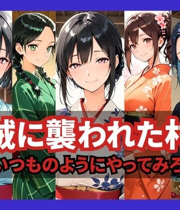 【無料エロ漫画】山賊に襲われた村2〜いつものようにやってみろ〜｜d_778680