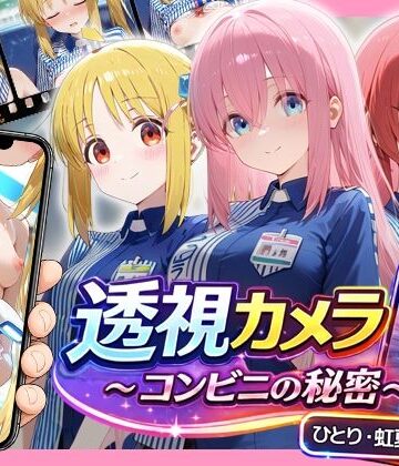 【無料エロ漫画】透視カメラ〜コンビニの秘密〜 ひとり・虹夏・郁代編｜d_781119
