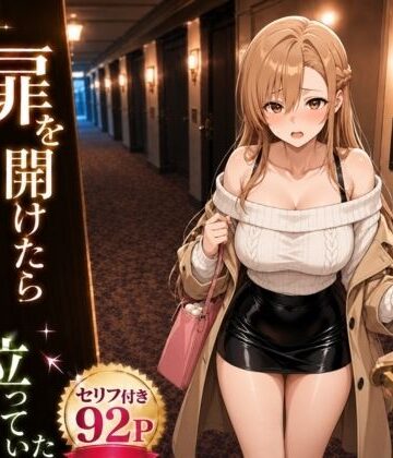 【無料エロ漫画】扉を開けたら明〇奈が立っていた｜d_784548