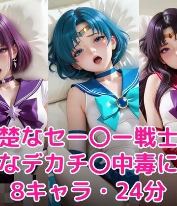 【無料エロ漫画】清楚なセー〇ー戦士を淫乱なデカチ〇中毒にする｜d_781774