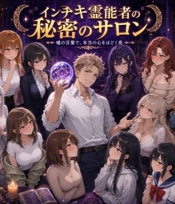 【無料エロ漫画】インチキ霊能者の秘密のサロン〜嘘の言葉で本当の心をほどく夜〜｜d_794628