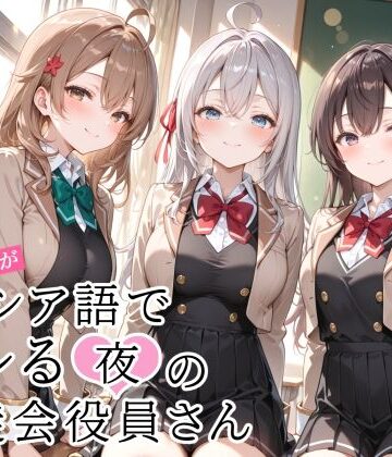 【無料エロ漫画】RE:合言葉がロシア語でヤレる〜夜の〜生徒会役員さん｜d_797862