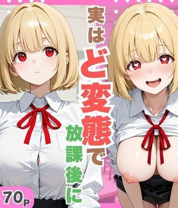 【無料エロ漫画】巨乳転校生が実はど変態で放課後にイチャラブセックスした話。｜d_798742