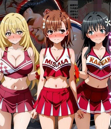 【無料エロ漫画】交際がバレたチアリーダーにお仕置き種付けした話〜とある科学の超電◯砲編〜｜d_809465