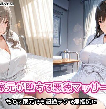 【無料エロ漫画】人妻家元が堕ちる悪徳マッサージ店｜d_809792