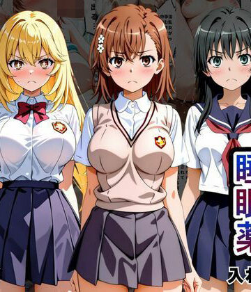 【無料エロ漫画】クラスの子に睡眠薬入れて種付けセックスした話 〜とある科学の超〇磁砲編〜｜d_812929
