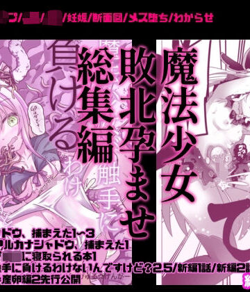 【無料エロ漫画】魔法少女敗北妊娠レ●プ総集編｜d_817903