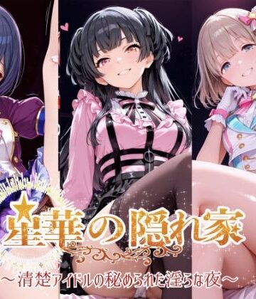 【無料エロ漫画】星華の隠れ家 〜清楚アイドルの秘められた淫らな夜〜芹●あさひ・黛●優子・杜●凛世 編｜d_810819
