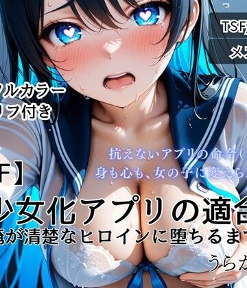 【無料エロ漫画】【TSF】美少女化アプリの適合者〜俺が清楚なヒロインに堕ちるまで〜｜d_824453