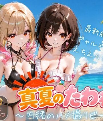 【無料エロ漫画】【4K 120FPS】真夏のたわわ！ 〜内緒のハメ撮りビーチ〜｜d_824712