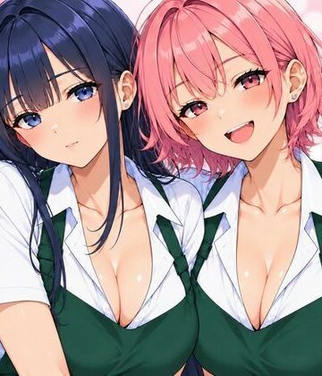 【無料エロ漫画】バイト先ハーレム イメチェンしたらギャルと清楚な同僚とえっちな生活になった話｜d_828074