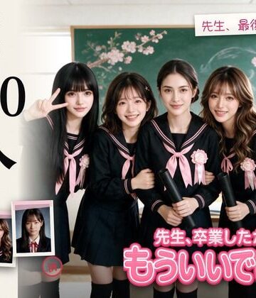 【無料エロ漫画】先生、卒業したから もういいでしょ？〜教え子50人の卒業アルバム〜｜d_830298