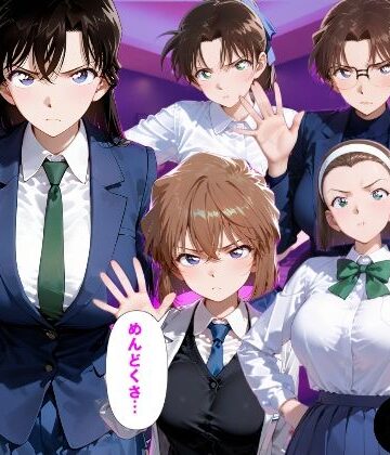 【無料エロ漫画】「だるっ」ギャンブルで作った借金を返済するため、しょうがなく風俗嬢になりました 名●偵コナン編｜d_832793