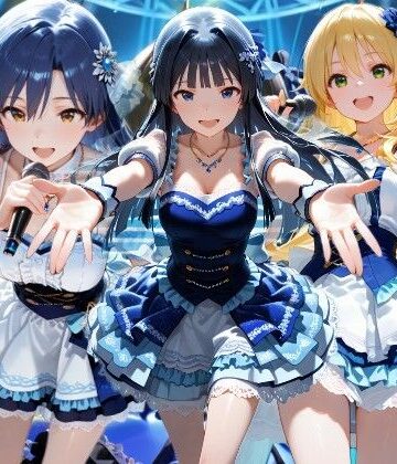 【無料エロ漫画】昼はアイドル夜は生オナホ生活 最●静香＆星●美希＆如●千早｜d_833198